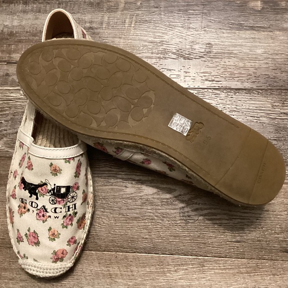 Coach Rexy Espadrille Spring 2020 Size 9.5 - Picture 3 of 6